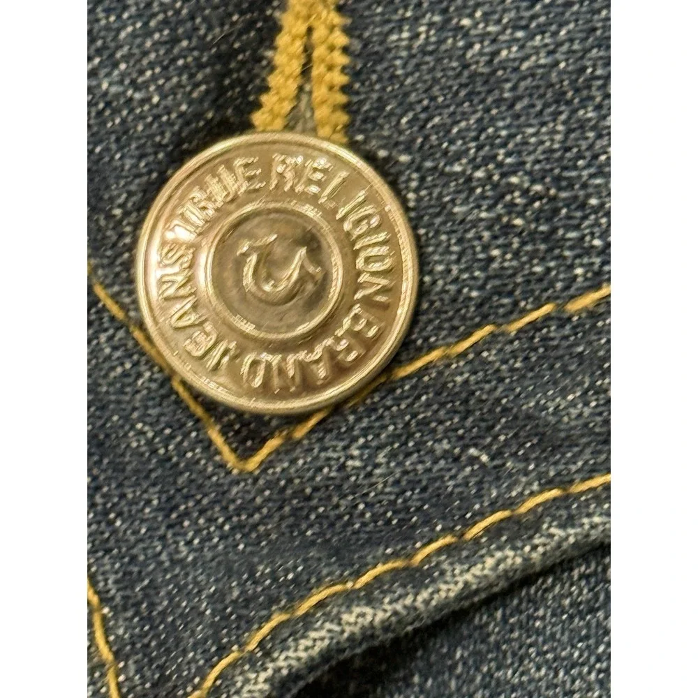 True Religion Mens Jeans size 36 straight leg World Tour